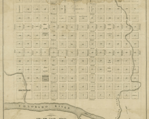 Plan of the City of Austin, 1839
