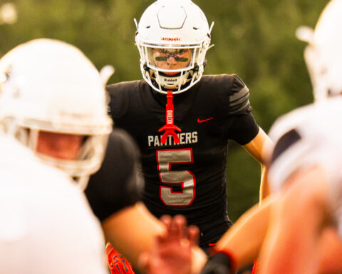 Senior Xander Duncan (Kicker & Wide Receiver, #5)