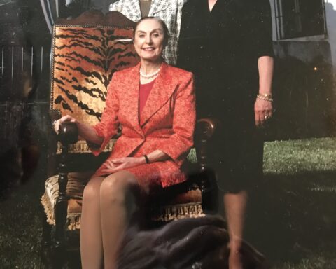 “The Three J’s” will be award recipients at the Long Center’s Icon Awards Ceremony on March 27. Seated: Jane Sibley. Standing: Jare Smith, Jo Anne Christian.