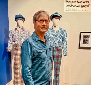 George Jones, at The Harry Ransom Center’s Saturday Night Live Exhibition, remembering a momentous night from his past.