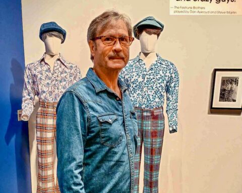 George Jones, at The Harry Ransom Center’s Saturday Night Live Exhibition, remembering a momentous night from his past.