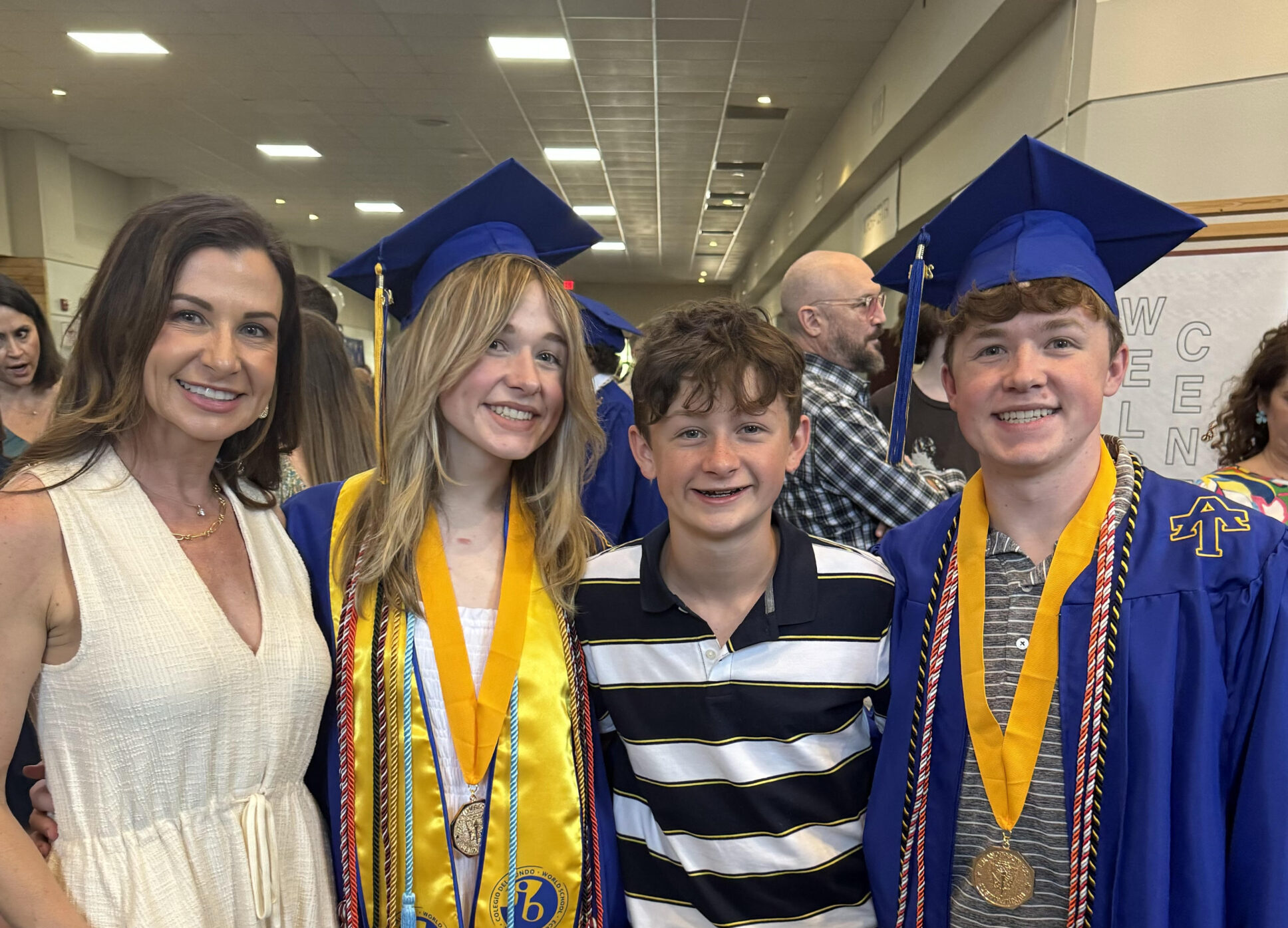 Kristin, Logan, Reid and Luke Marcum