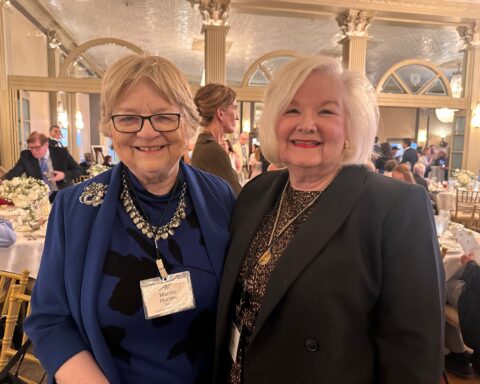 Martha Hartzog and Jill Nicholson