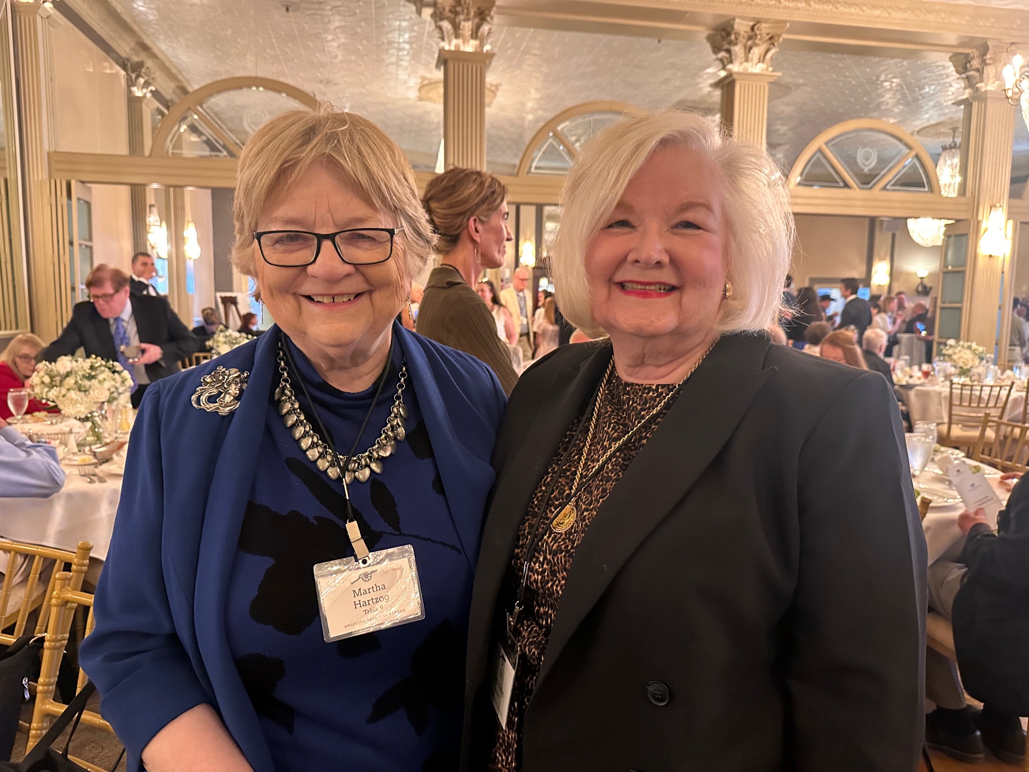 Martha Hartzog and Jill Nicholson