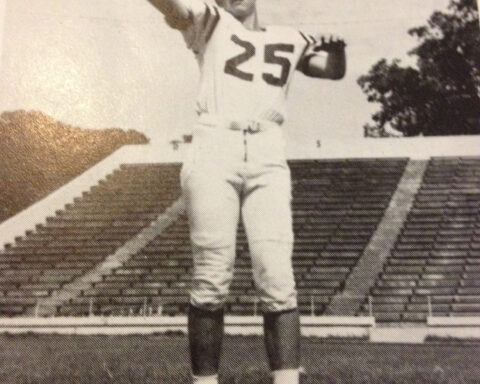 Jim Raup, Austin High quarterback, 1962