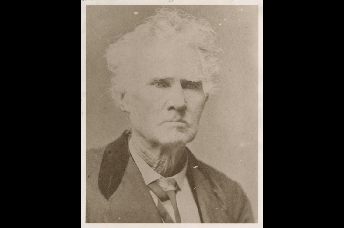 Edwin Waller as an old man (Edwin Waller Sr. Image available on the Internet and included in accordance with Title 17 U.S.C. Section 107.)