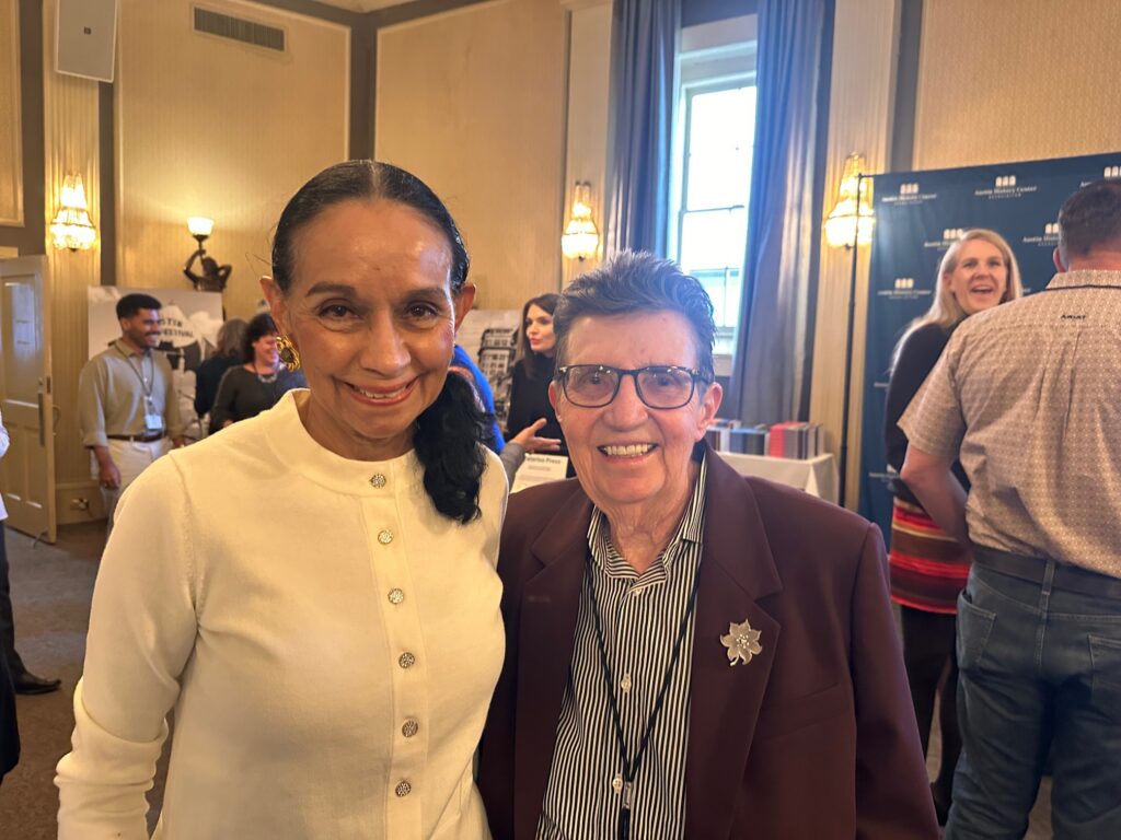 Sylvia Orozco and Linda Ball