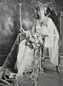 Miss Mildred Griffith, 1920 Queen, San Sam Festival Program, courtesy Austin History Center, City of Austin