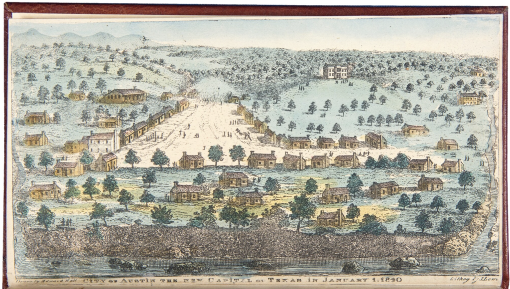 City of Austin, the new Capitol, January 1840