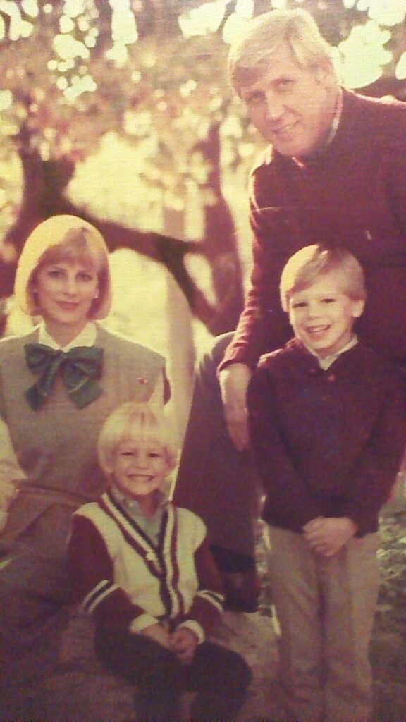 (counterclockwise) Sherlyn, Cameron, Brandon, and Richard Jones.