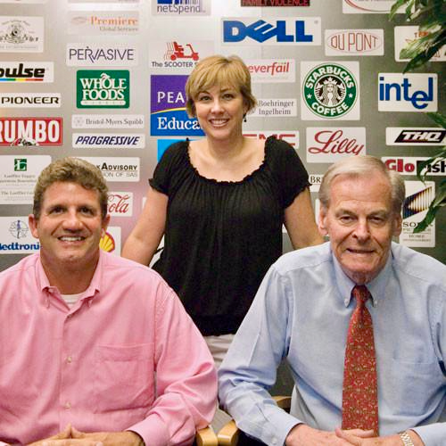 The leadership of GCI Read-Poland, circa 2007: Jeff Hunt, Lynne Skinner, and Julian Read