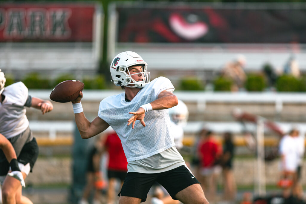 Crawford Moffitt at the Spring Game
