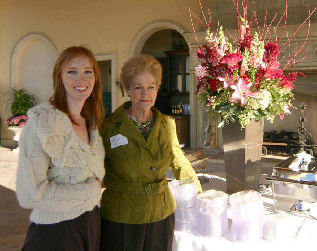 Sarah Railey and Emily Moreland at Lake Travis Sunset Soiree in 2007