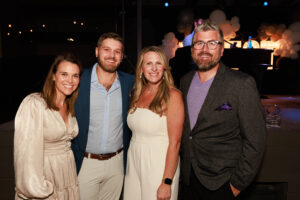 Jamie and John Burkhalter, Tara and Casey Kent