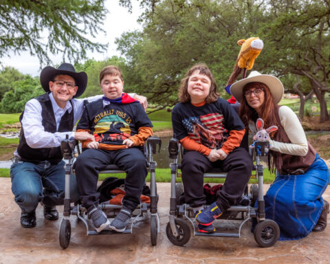 Tim, Timothy, Andrew, and Laura Revell