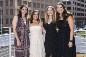 Breyton Vanopdorp, Haley Goodridge, Hannah Lowry, and CCA Sr. Development Manager for Texas Halle Thibodeaux