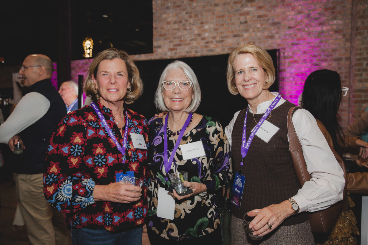 Aileen Aviles, Elaine Hamm, and Amy Dunham
