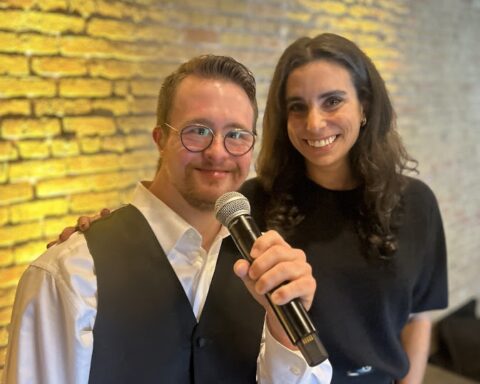 Jack Shepherd and Jillian Siegel