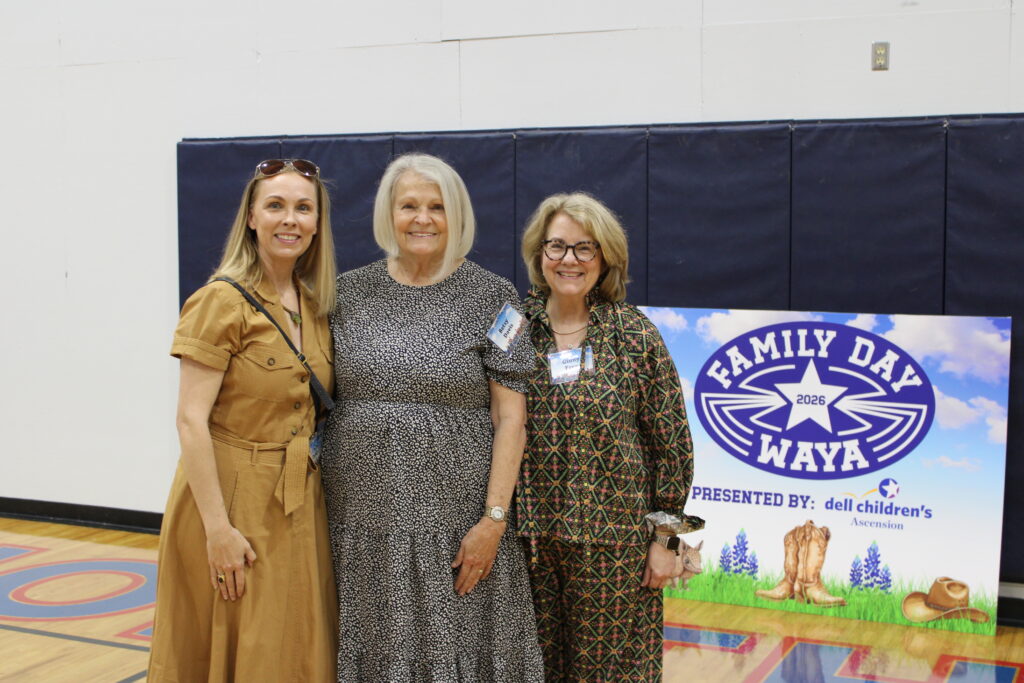 Laura Davis, Betsy Davis, and Ginny Frye