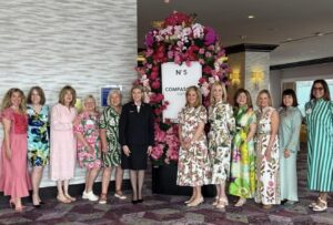Jennifer Santos, Mary Beth Parker, Cheryl Kitchen, Jill Durkee, Anne Monnig, Major Jacqulyn Reckline, Meredith Lewis, Susan Smalling, Linda Dryden, Diana Patterson, Jenny Joppling, and Mahin Barker