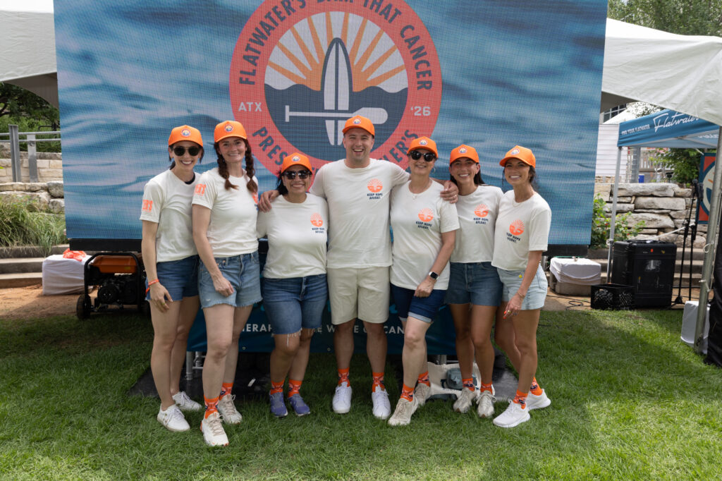 Executive Team Members Callie Atkins, Jessica Lombardi, Becky Morales, Alexander Noren, Dolores Laparte-Litton, Jenna Noons, and Alyssa Cornett