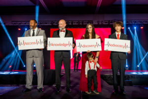 Dr. Larry Wallace, Jr., Stephen White, Jayne and Royce Whisnant, and Anderson Doane