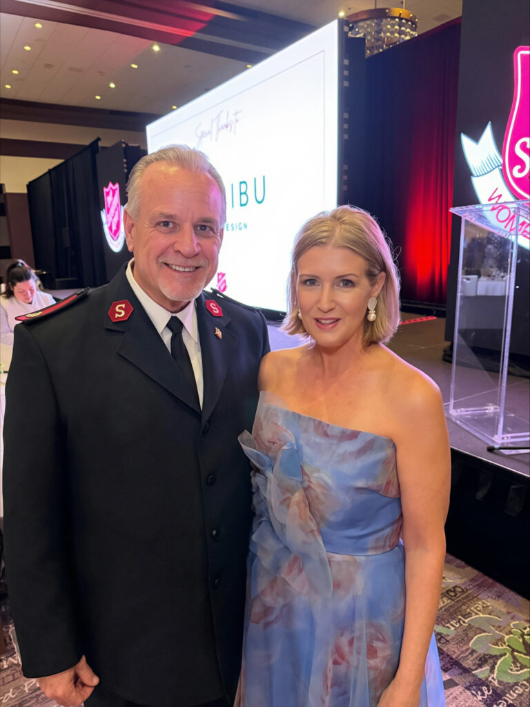 Salvation Army Area Commanders Majors Lewis and Jacqulyn Reckline