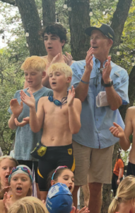 Judah Schwartz, Coach Trey, Winn and William Fowler.