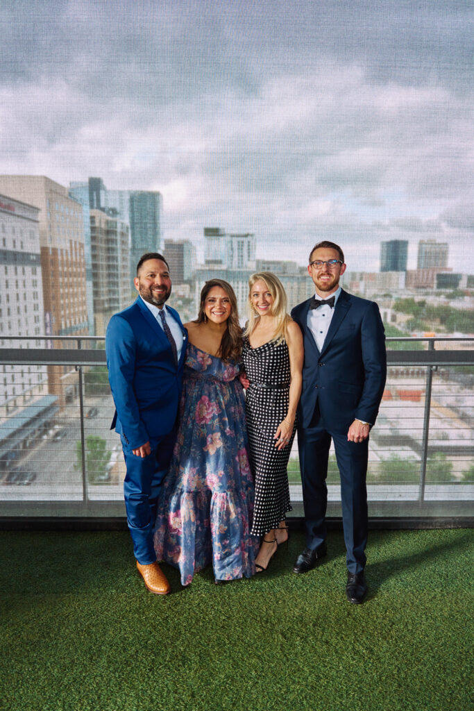 Raul Ortiz, Kimberly Romero, Kristin and Nicholas Norwood