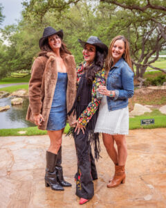 Victoria Abeling, Christine Garcia, and Erin Aschettino