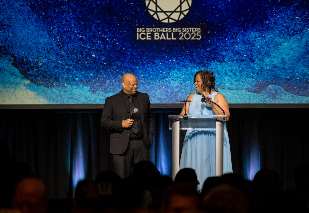 BBBS CEO, Kedrick Jeffries; Gala Emcee, Shuronda Robinson