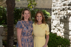 President Melanie Mahaffey and President-Elect Elizabeth Kemp Rose