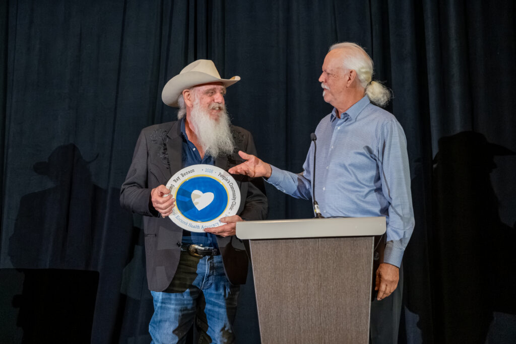 Ray Benson and Emcee Turk Pipkin