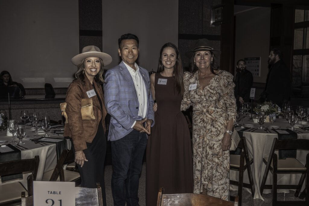 RMHC CTX Chief Operating Officer Kristin Coulter; Chief Executive Officer Thomas Kim, Senior Development Director Arden Whitley, and Chief Advancement Officer Stacy Albrecht