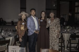 RMHC CTX Chief Operating Officer Kristin Coulter; Chief Executive Officer Thomas Kim, Senior Development Director Arden Whitley, and Chief Advancement Officer Stacy Albrecht