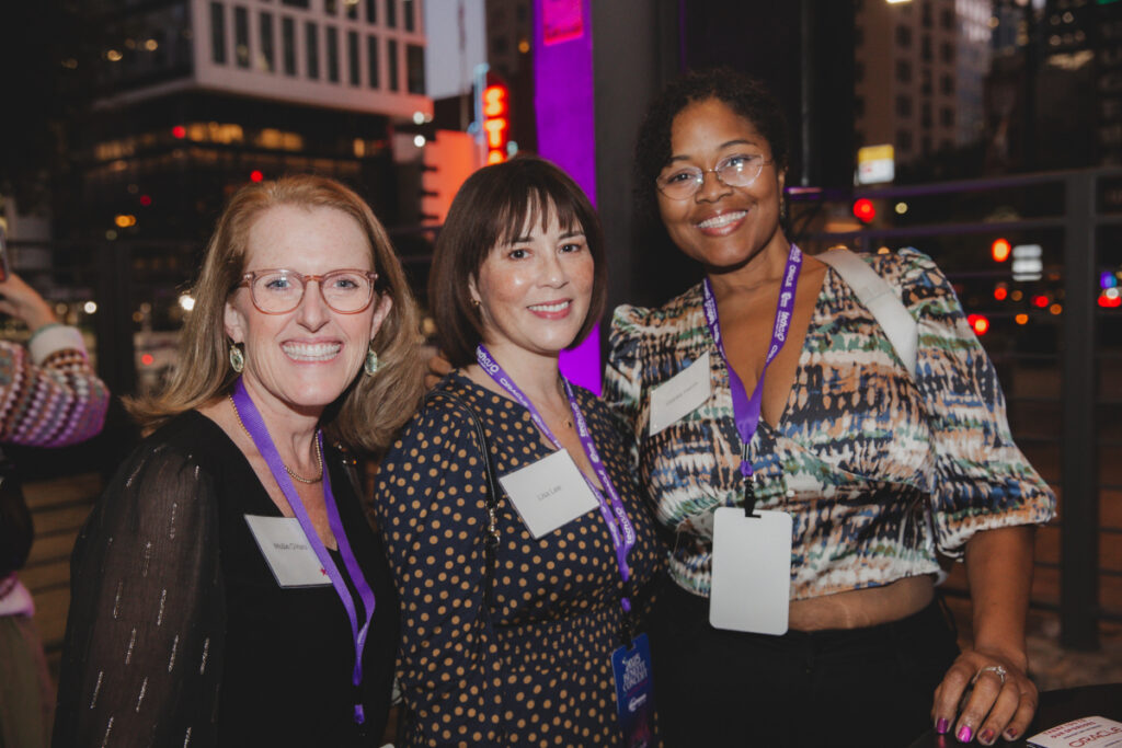 Mollie O’Hara, Lisa Lee, and Qainta Harris