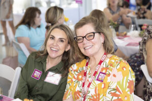 Partner Sponsor H-E-B Team Members Heidi Post and Patti Denis