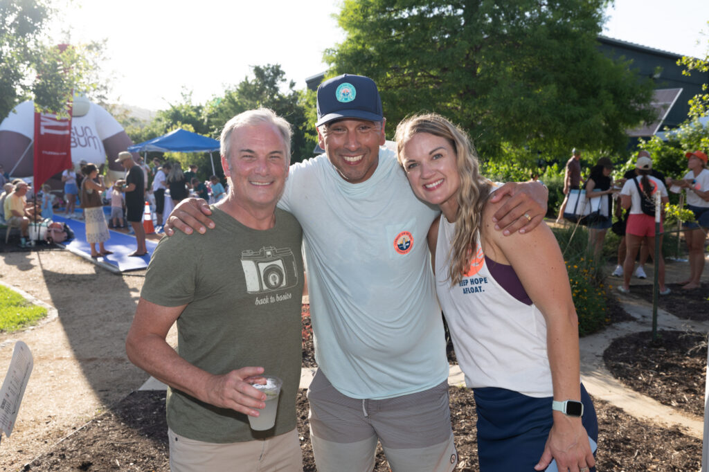 Matt Lutz, Mark and Jessica Garza
