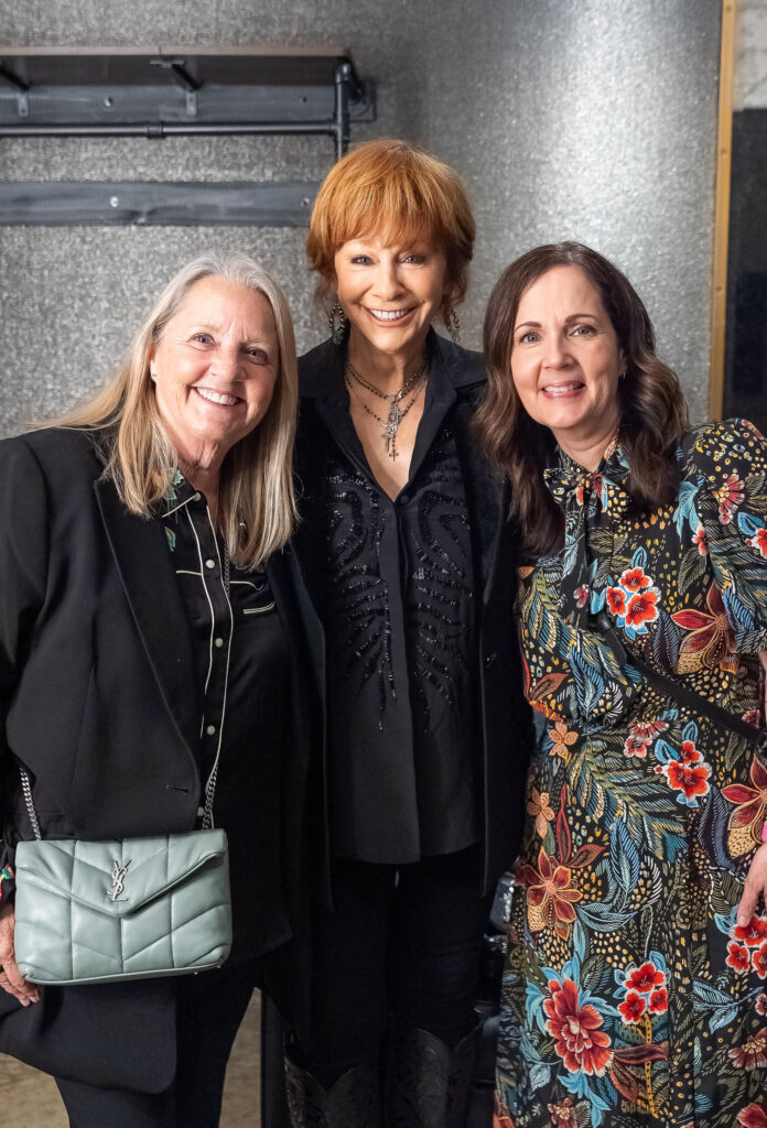 Liz Rose, Reba McEntire, and Lori McKenna