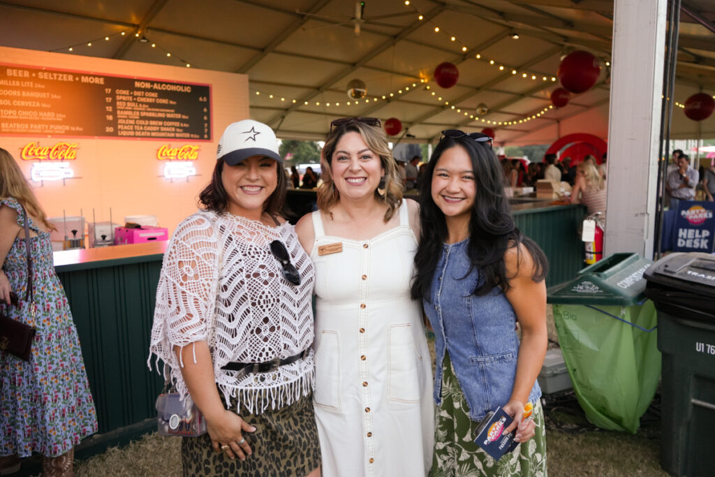 Natalie Guerra, Leticia Mendoza, and Natalie Denoso
