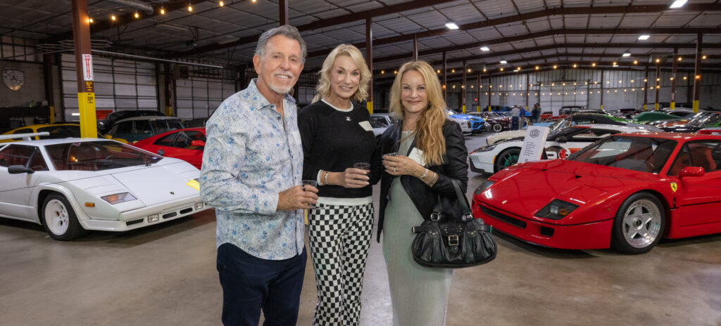 Gary Cappa, Tobie Funte, and Barbara Cappa