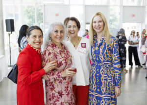 Dr. Christine Levy, Peggy Keelan, UW CEO Ingrid Taylor, and Kara Manza