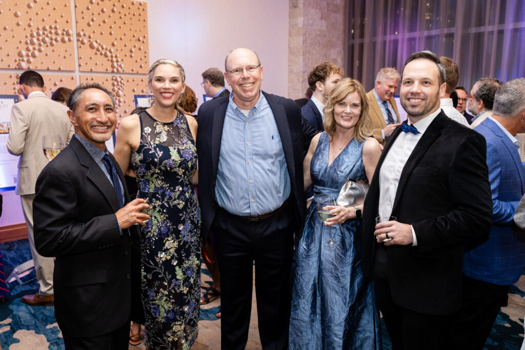L-R: Sel Unite, Kristin Smith, Wonders and Worries Executive Director Alex Gabbi, Wonders and Worries CFO, COO Beth Unite, and Josh Smith