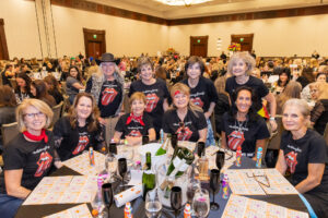 Back row, L-R, Laurie Clark, Von Larimer, Karen Barkley, Gail Cannon; Seated, L-R, Carole Willard, Sally Jones, Barby Bogart, Kathy Loden, Shelly Kanter, and Jill Zapalac