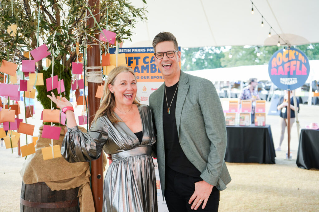 Sarah Wolf and Trevor Scott