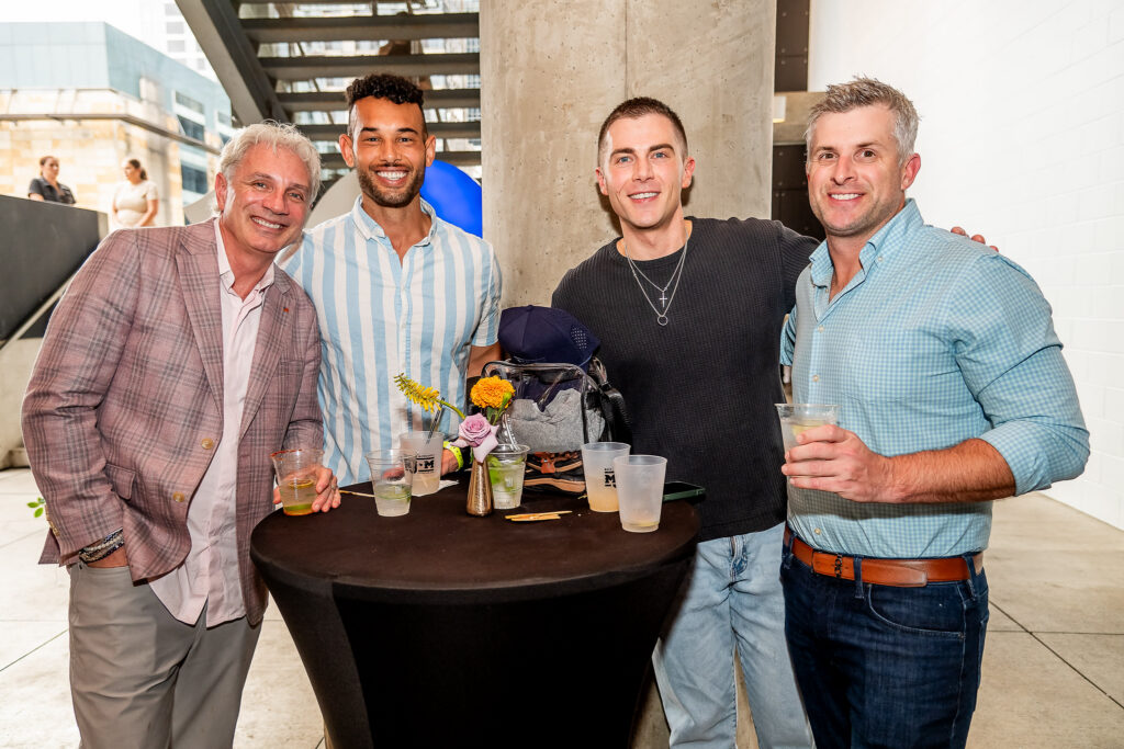 Paris Holt, Devin Young, Justin Mathis, and Jeff Williams