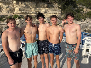 James Fox, Hayes Newberry, Judah Schwartz, Charlie Edmonds, Gage Norris