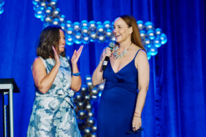 Wish Night Chair and Board Member Amy King and Make-A-Wish CEO Andrea Taurins