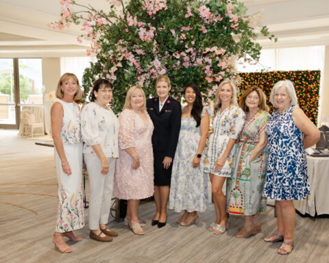 Susan Baker, Jenny Jopling, Jill Durkee, Major Jackie Reckline, Elizabeth McCormick, Shannon Elmquist, Linda Dryden, and Anne Monnig