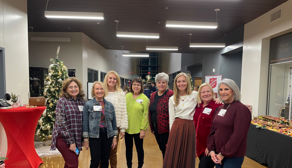 Salvation army christmas tree festival